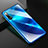 Custodia Silicone Trasparente Ultra Sottile Cover Morbida H02 per Huawei Nova 6 5G Blu