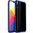 Custodia Silicone Trasparente Ultra Sottile Cover Morbida H02 per Huawei P20 Pro Blu