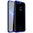 Custodia Silicone Trasparente Ultra Sottile Cover Morbida H02 per Huawei P9 Plus Blu