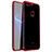 Custodia Silicone Trasparente Ultra Sottile Cover Morbida H02 per Huawei P9 Rosso