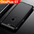 Custodia Silicone Trasparente Ultra Sottile Cover Morbida H02 per OnePlus 5T A5010 Nero
