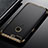 Custodia Silicone Trasparente Ultra Sottile Cover Morbida H02 per OnePlus 5T A5010 Oro