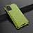 Custodia Silicone Trasparente Ultra Sottile Cover Morbida H02 per Samsung Galaxy A51 5G Verde