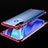 Custodia Silicone Trasparente Ultra Sottile Cover Morbida H02 per Samsung Galaxy A8s SM-G8870 Rosso