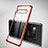Custodia Silicone Trasparente Ultra Sottile Cover Morbida H02 per Samsung Galaxy S10 Plus Rosso