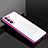Custodia Silicone Trasparente Ultra Sottile Cover Morbida H02 per Samsung Galaxy S22 5G Viola