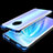 Custodia Silicone Trasparente Ultra Sottile Cover Morbida H02 per Vivo Nex 3 Blu