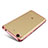 Custodia Silicone Trasparente Ultra Sottile Cover Morbida H02 per Xiaomi Mi 5S 4G Oro Rosa