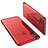 Custodia Silicone Trasparente Ultra Sottile Cover Morbida H02 per Xiaomi Mi 6X Rosso