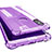 Custodia Silicone Trasparente Ultra Sottile Cover Morbida H02 per Xiaomi Mi Mix 2S Viola