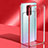 Custodia Silicone Trasparente Ultra Sottile Cover Morbida H02 per Xiaomi Redmi 10X 4G Rosso