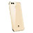 Custodia Silicone Trasparente Ultra Sottile Cover Morbida H03 per Huawei Enjoy 7S Oro