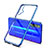Custodia Silicone Trasparente Ultra Sottile Cover Morbida H03 per Huawei Honor 20 Blu