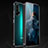 Custodia Silicone Trasparente Ultra Sottile Cover Morbida H03 per Huawei Honor 20 Pro Nero