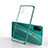 Custodia Silicone Trasparente Ultra Sottile Cover Morbida H03 per Huawei Honor Play4T Verde