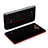 Custodia Silicone Trasparente Ultra Sottile Cover Morbida H03 per Huawei Mate 10 Rosso
