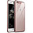 Custodia Silicone Trasparente Ultra Sottile Cover Morbida H03 per Huawei P10 Oro Rosa