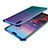 Custodia Silicone Trasparente Ultra Sottile Cover Morbida H03 per Huawei P20 Blu