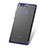 Custodia Silicone Trasparente Ultra Sottile Cover Morbida H03 per Huawei P9 Blu