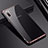 Custodia Silicone Trasparente Ultra Sottile Cover Morbida H03 per Samsung Galaxy Note 10 5G Oro Rosa