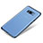 Custodia Silicone Trasparente Ultra Sottile Cover Morbida H03 per Samsung Galaxy S8 Plus Blu