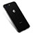 Custodia Silicone Trasparente Ultra Sottile Cover Morbida H04 per Apple iPhone 7 Plus Nero