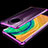 Custodia Silicone Trasparente Ultra Sottile Cover Morbida H04 per Huawei Mate 30 Pro 5G Viola