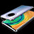 Custodia Silicone Trasparente Ultra Sottile Cover Morbida H04 per Huawei Mate 30 Pro Argento