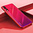 Custodia Silicone Trasparente Ultra Sottile Cover Morbida H04 per Huawei Nova 4 Rosso