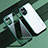 Custodia Silicone Trasparente Ultra Sottile Cover Morbida H04 per Oppo Find X5 Pro 5G Verde