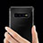 Custodia Silicone Trasparente Ultra Sottile Cover Morbida H04 per Samsung Galaxy S10