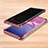 Custodia Silicone Trasparente Ultra Sottile Cover Morbida H04 per Samsung Galaxy S10 5G Oro Rosa