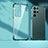 Custodia Silicone Trasparente Ultra Sottile Cover Morbida H04 per Samsung Galaxy S21 Ultra 5G Verde