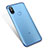 Custodia Silicone Trasparente Ultra Sottile Cover Morbida H04 per Xiaomi Mi 6X Blu