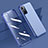 Custodia Silicone Trasparente Ultra Sottile Cover Morbida H04 per Xiaomi Redmi Note 11 5G Blu