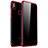 Custodia Silicone Trasparente Ultra Sottile Cover Morbida H04 per Xiaomi Redmi Note 5 AI Dual Camera Rosso