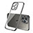 Custodia Silicone Trasparente Ultra Sottile Cover Morbida H05 per Apple iPhone 13 Pro Nero