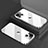 Custodia Silicone Trasparente Ultra Sottile Cover Morbida H05 per Apple iPhone 14 Plus Argento