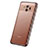 Custodia Silicone Trasparente Ultra Sottile Cover Morbida H05 per Huawei Mate 10 Oro Rosa