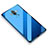 Custodia Silicone Trasparente Ultra Sottile Cover Morbida H05 per Huawei Mate 9 Blu