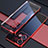 Custodia Silicone Trasparente Ultra Sottile Cover Morbida H05 per Oppo Reno9 Pro 5G Rosso
