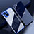 Custodia Silicone Trasparente Ultra Sottile Cover Morbida H06 per Apple iPhone 14 Plus Blu