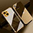 Custodia Silicone Trasparente Ultra Sottile Cover Morbida H06 per Apple iPhone 14 Plus Oro