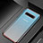 Custodia Silicone Trasparente Ultra Sottile Cover Morbida H06 per Samsung Galaxy S10 Plus Oro Rosa