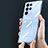 Custodia Silicone Trasparente Ultra Sottile Cover Morbida H06 per Samsung Galaxy S21 Ultra 5G