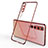 Custodia Silicone Trasparente Ultra Sottile Cover Morbida H06 per Xiaomi Mi 10 Oro Rosa
