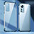Custodia Silicone Trasparente Ultra Sottile Cover Morbida H06 per Xiaomi Mi 12 5G Blu