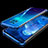 Custodia Silicone Trasparente Ultra Sottile Cover Morbida H07 per Huawei Mate 30 Lite Blu