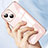 Custodia Silicone Trasparente Ultra Sottile Cover Morbida H08 per Apple iPhone 13 Mini