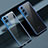 Custodia Silicone Trasparente Ultra Sottile Cover Morbida H08 per Samsung Galaxy S22 5G Blu